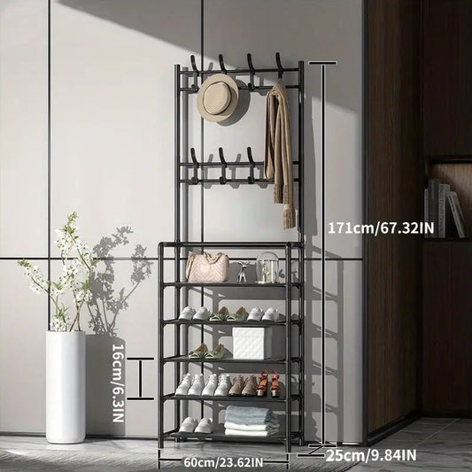 Free Standing Shoe And Hat Rack - mymaison